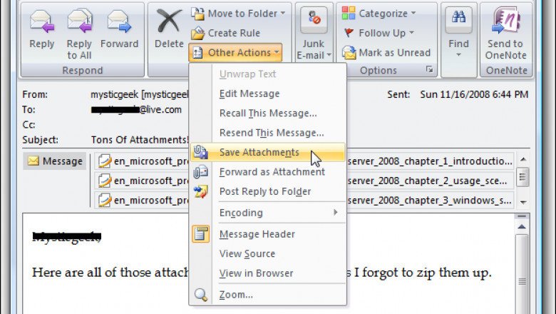Save Multiple Attachments in MS Outlook - Www.office.com/setup