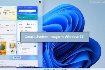 How To Create System Image in Window 11? Office.com/setup