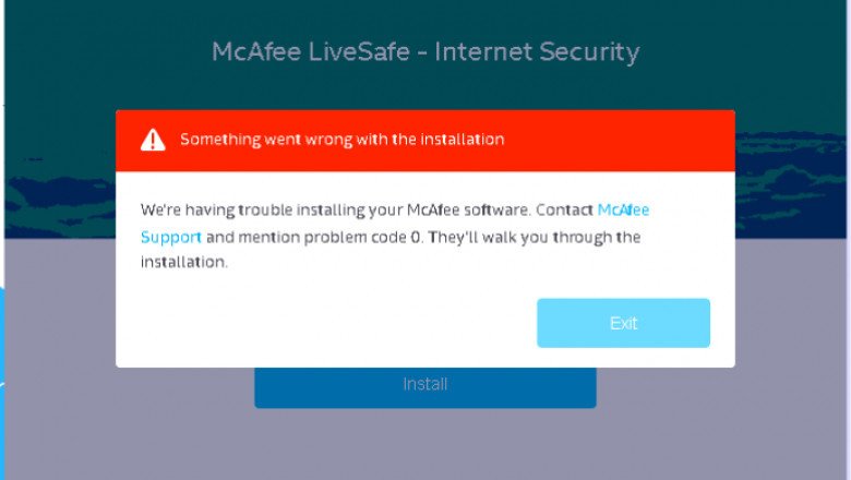 Method To Resolve McAfee Installation Error On Window 10