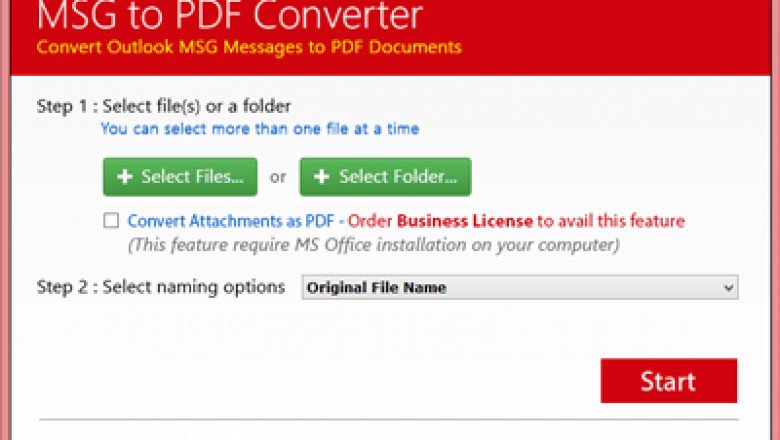 How to Open Outlook MSG File to PDF Adobe documents