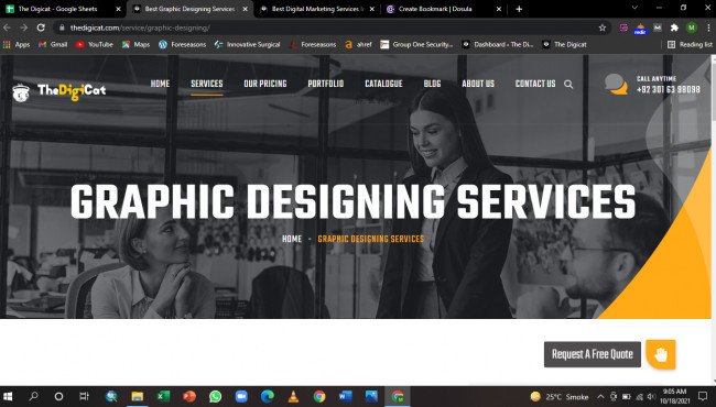 Best Graphic Designing Services In USA & UK - The Digicat