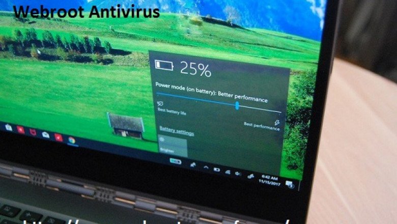 How Do I Remove Corrupt Battery Alert with Webroot Antivirus?