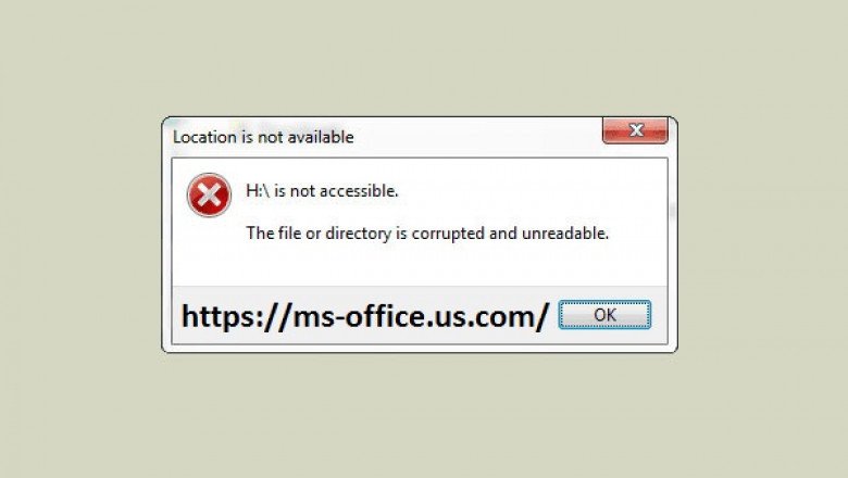 What is the Method To Fix if File Or Directory is Corrupted and Unreadable?