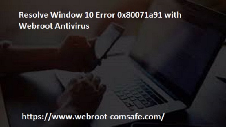 What is the Method To Fix Window 10 Error 0x80071a91?