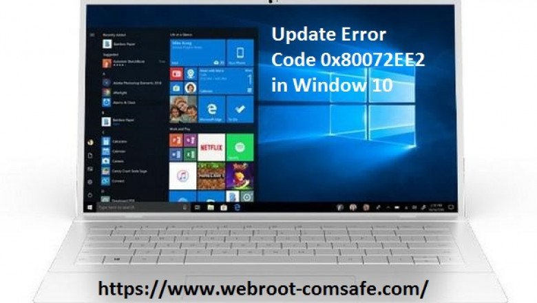 What is the Method To Fix Update Error Code 0x80072EE2 in Window 10?
