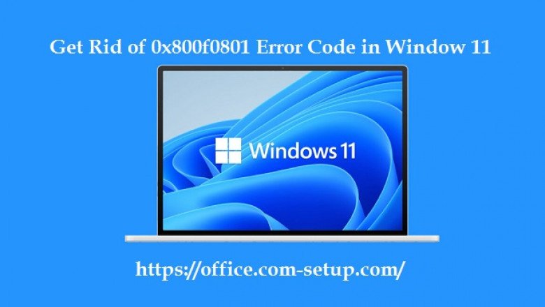 How to Fix 0x800f0801 Error Code in Window 11?