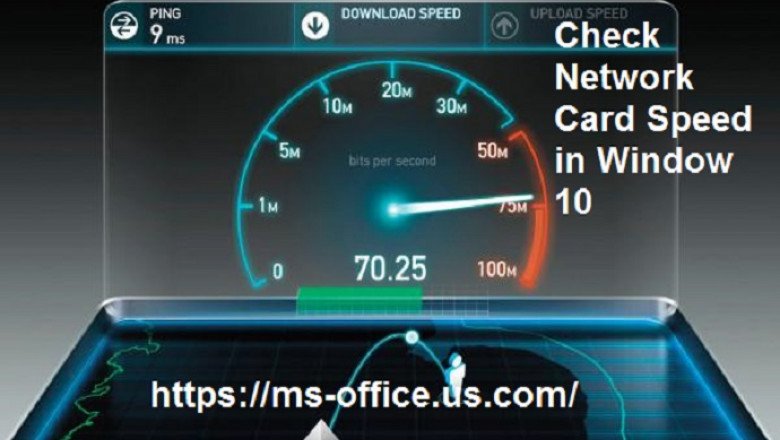 How To Check Network Card Speed in Window 10?