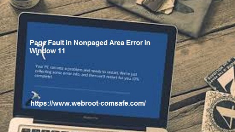 What is the Method To Resolve If Page Fault in Nonpaged Area Error in Window 11?