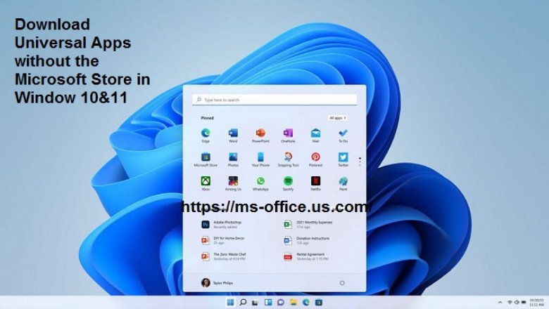 How to Download Universal Apps without the Microsoft Store?