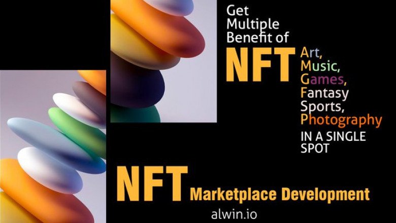 Avant-garde NFT marketplace website and mobile app development