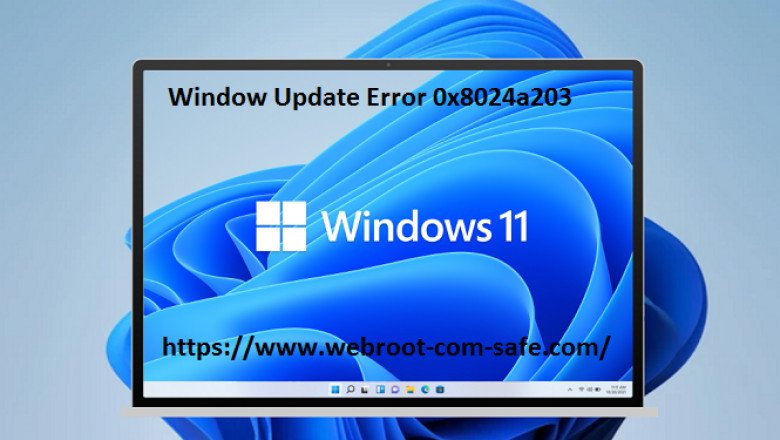 How You Can Resolve Window Update Error 0x8024a203 ?