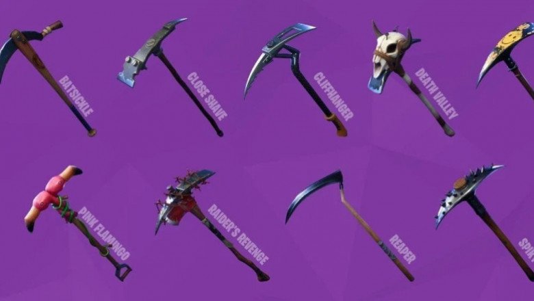 The Ten Most Used Pickaxes In Fortnite Battle Royale