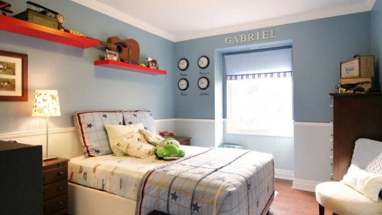 How to Paint Two-tone Walls?
