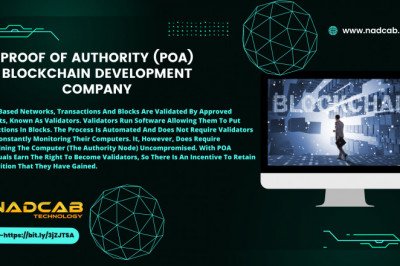 PROOF OF AUTHORITY (POA) BLOCKCHAIN  