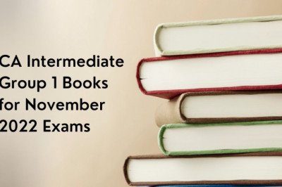 CA Intermediate Group 1 Books for November 2022 Exams!!