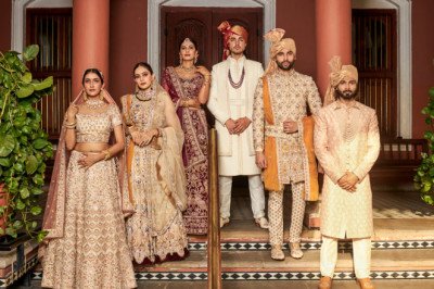 Traditional Indian wedding dress for men and women
