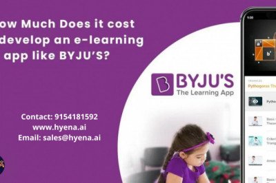 Byju’s App Development Cost & Features