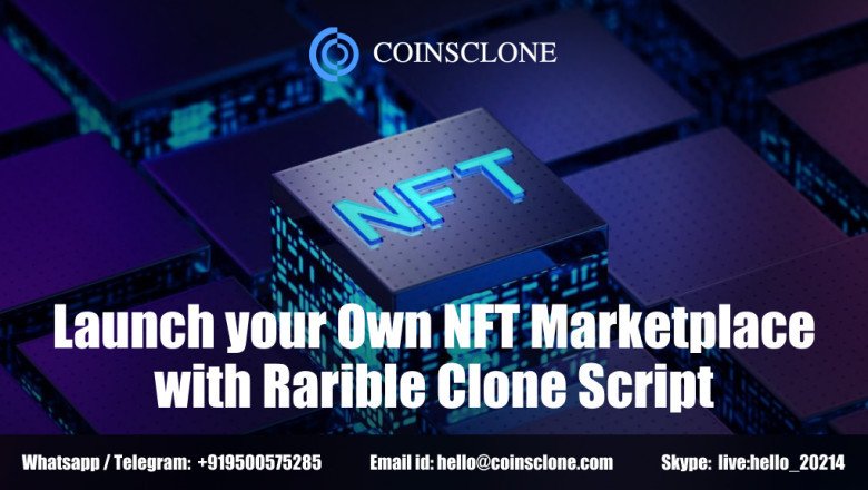 Launch your Own NFT Marketplace with Rarible Clone Script!!