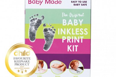 Buy an Easy-to-Use, Non-Toxic Baby Handprint Kit
