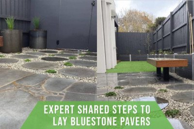 Expert Shared Steps to Lay Bluestone Pavers