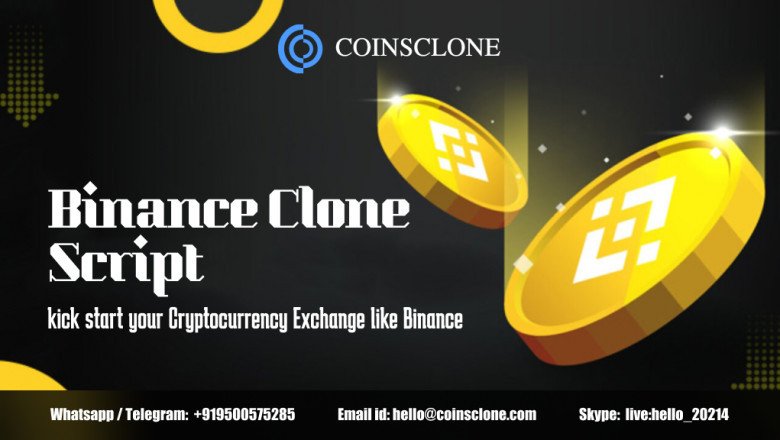 Binance Clone Script - kick start your Cryptocurrency Exchange like Binance!!