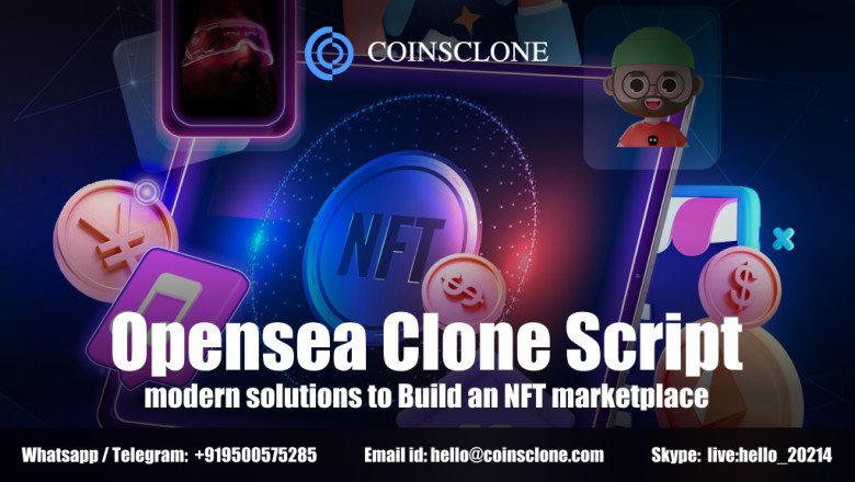Open sea clone script - The modern solutions to build an NFT marketplace!