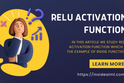 Explain the significance of the ReLU activation function.