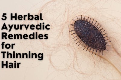 5 Herbal Ayurvedic Remedies for Thinning Hair