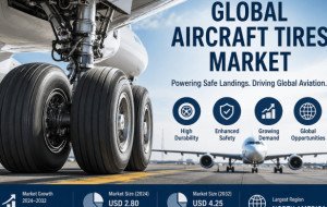 Global Aircraft Tires Market: Growth &amp; Technology Trends