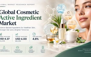 Cosmetic Active Ingredient Market Size to Reach USD 6.00 Billion by 2032 at 4.8% CAGR | Market Share, Growth, Forecast &amp; Outlook