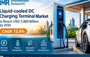 Liquid-cooled DC Charging Terminal Market to Reach USD 1.323 Billion by 2034 | CAGR 12.4% | Market Size, Share, Growth, Forecast &amp; Outlook