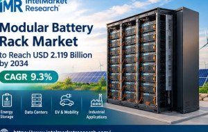Modular Battery Rack Market Size to Reach USD 2.119 Billion by 2034 | CAGR 9.3% | Market Share, Growth, Forecast &amp; Outlook
