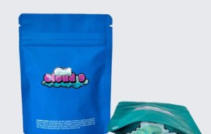 Child-Resistant Mylar Bags Featuring Push-Button Lock Options