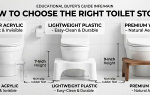 How to Choose the Right Stool for Bathroom Toilet Use