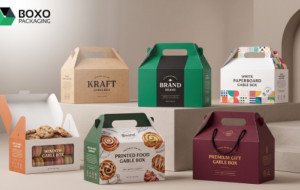 Custom Gable Packaging for Distinctive Retail Use