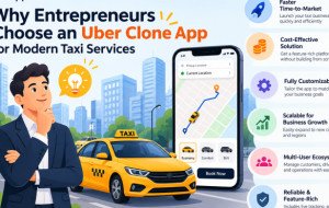 Why Entrepreneurs Choose an Uber Clone App for Modern Taxi Services