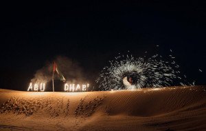Desert camp evening safari in Abu Dhabi | BBQ &amp; Dune Bashing